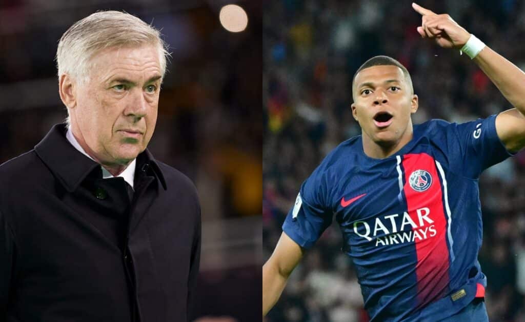 كيليان مبابي - كارلو أنشيلوتي