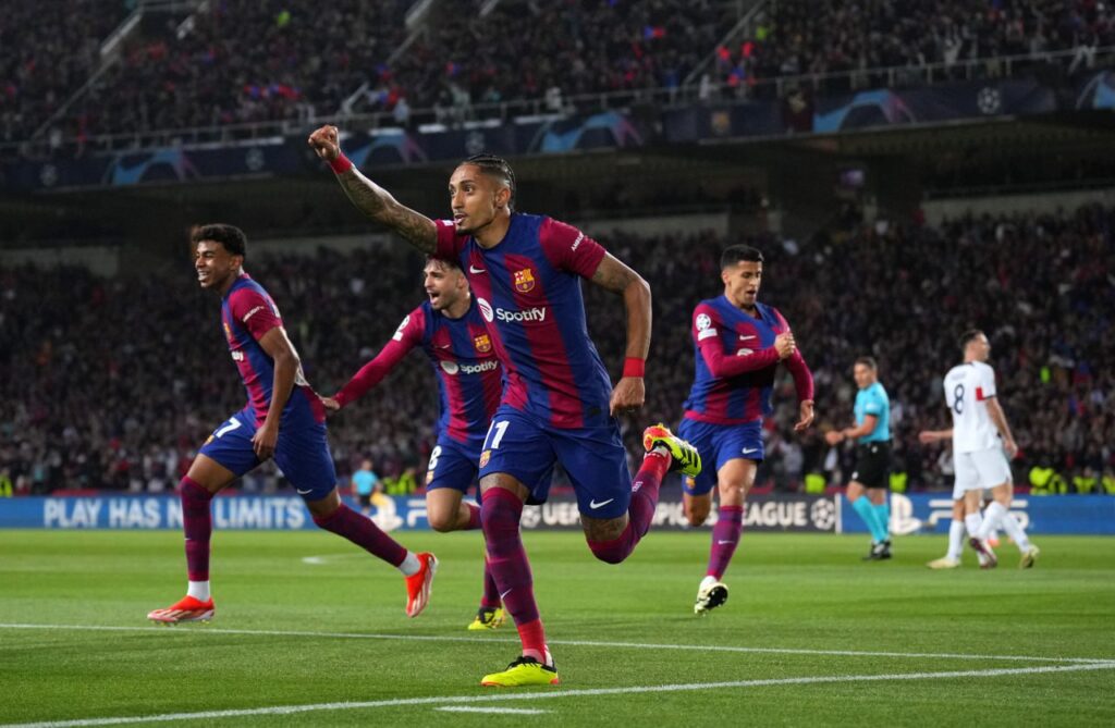 برشلونة ضد باريس سان جيرمان