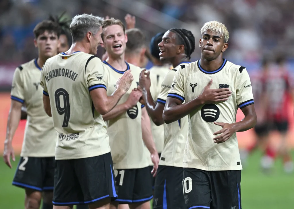 كيفية مشاهدة مباراة برشلونة ورايو فاليكانو مباشر اليوم؟