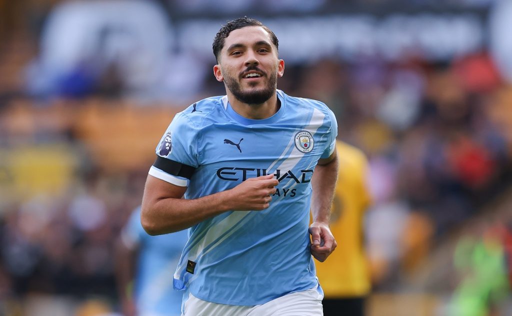 ريان شرقي لاعب مانشستر سيتي - المصدر: Getty Images