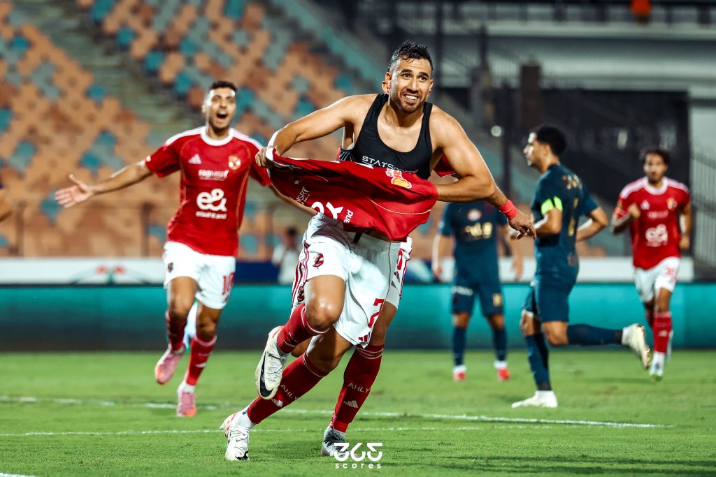 محمود حسن تريزيجيه - الأهلي - تصوير: مصطفى الشحات