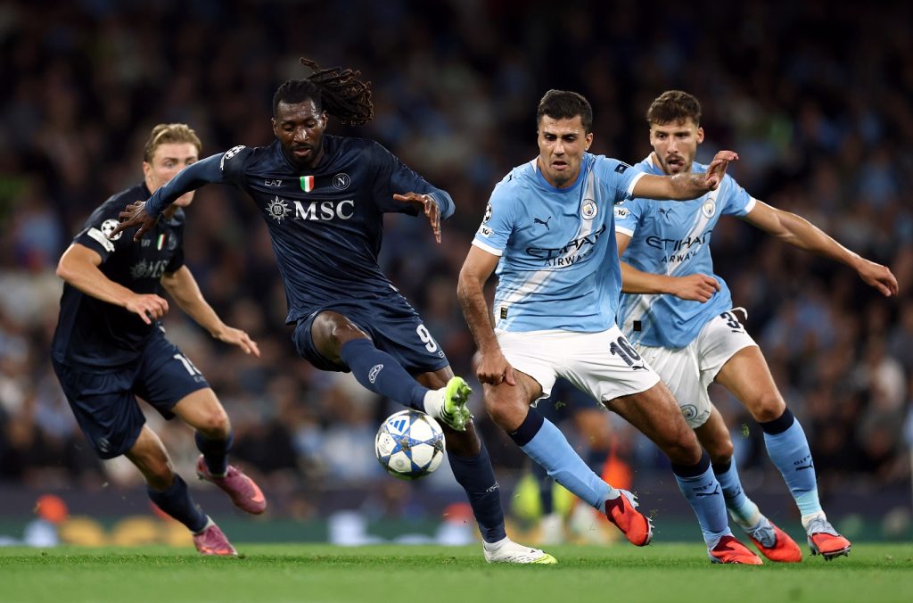 أنجويزا - رودري - مانشستر سيتي - نابولي - المصدر (Getty images)