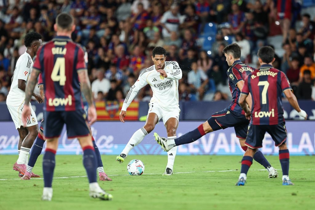 جود بيلينجهام - ريال مدريد - ليفانتي - المصدر (Getty images)