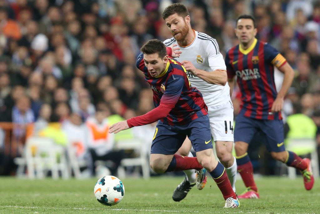 تشابي ألونسو - ليونيل ميسي - (المصدر: Getty images)