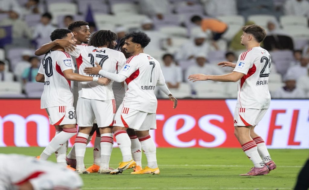 العين ضد الجزيرة- المصدر: حساب رابطة المحترفين الإماراتية