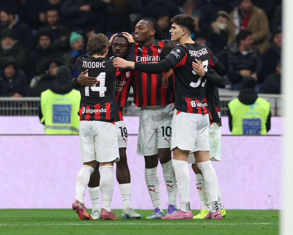 بارتيساجي - رافائيل لياو - لوكا مودريتش - فوفانا - ميلان - المصدر (Getty images)