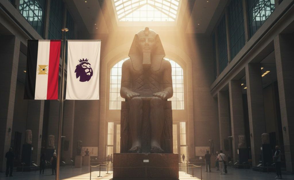 المتحف المصري الكبير - الدوري الإنجليزي - كرة القدم - المصدر: Gemini