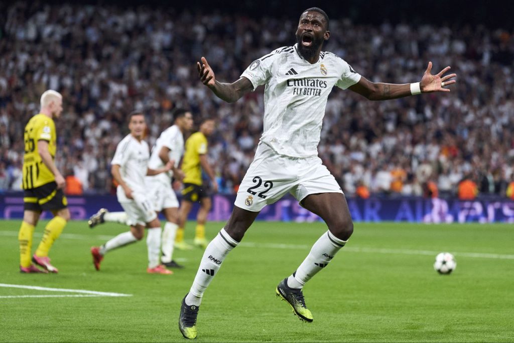 أنطونيو روديجر مدافع ريال مدريد.. المصدر (Getty images)