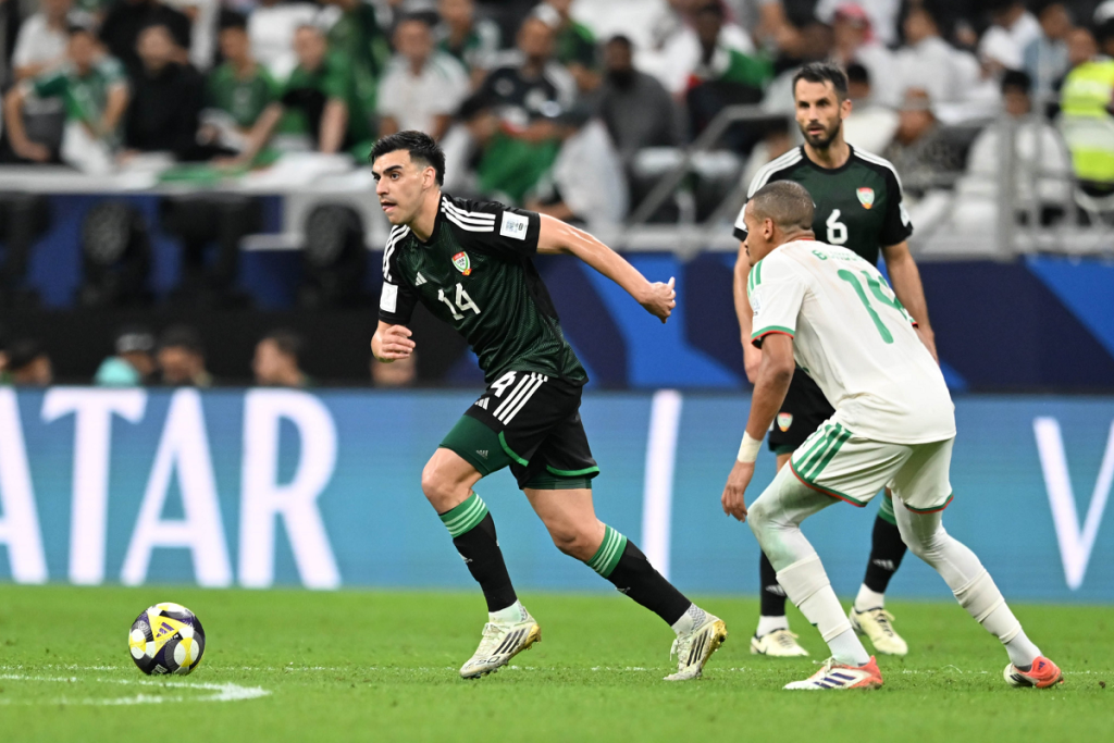 عصام فايز - الإمارات ضد الجزائر- المصدر: الحساب الرسمي لمنتخب الإمارات