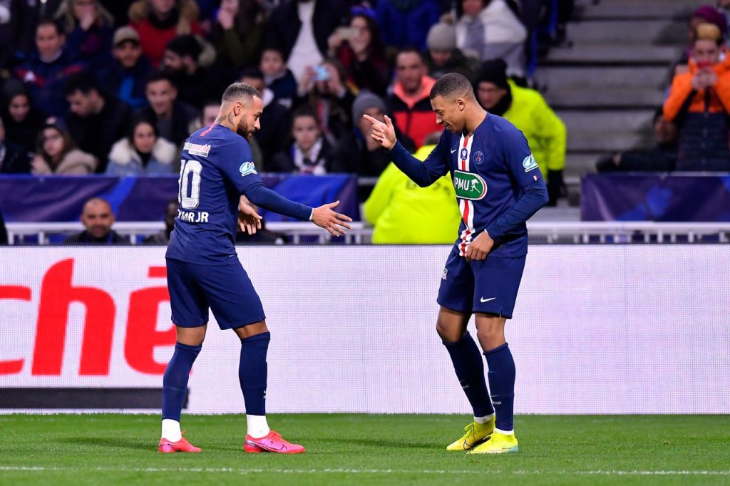 كيليان مبابي - نيمار - (المصدر:Gettyimages)