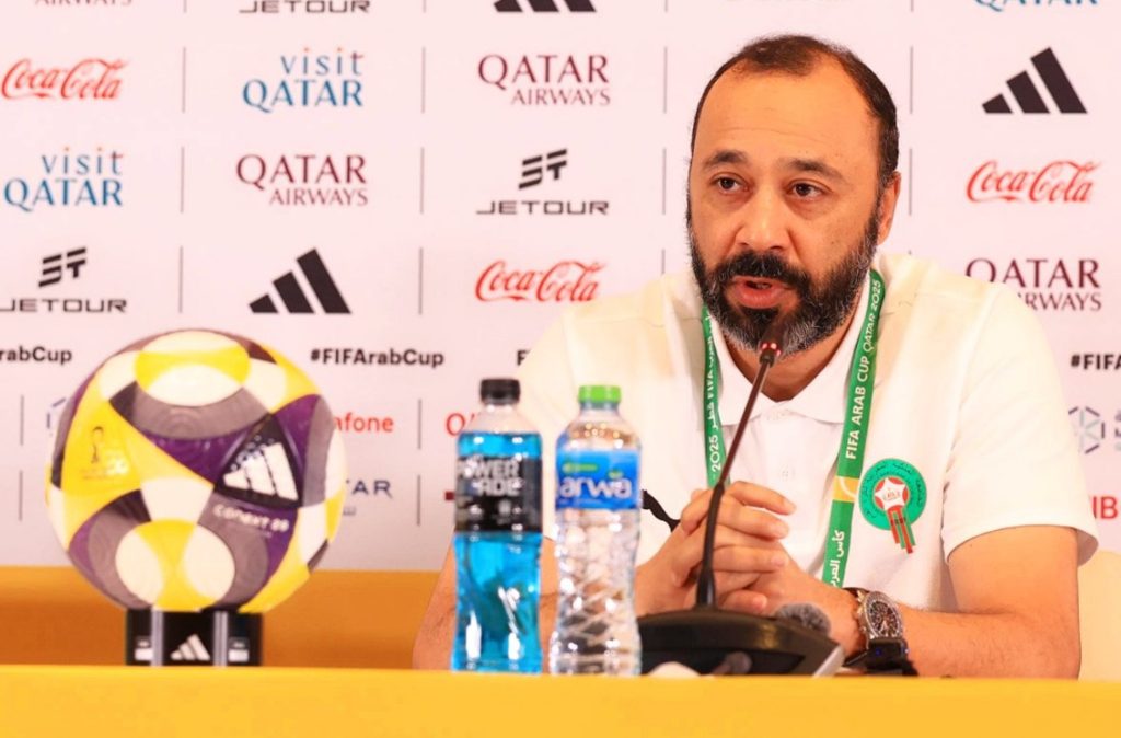 طارق السكتيوي - كأس العرب 2025 (تصوير: عمر الناصري)