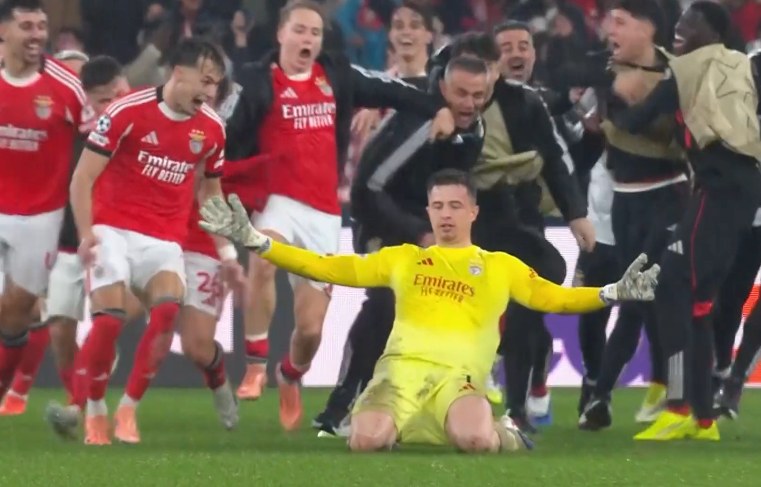 توربين - تيبو كورتوا - بنفيكا - ريال مدريد - دوري أبطال أوروبا - المصدر (Getty images)