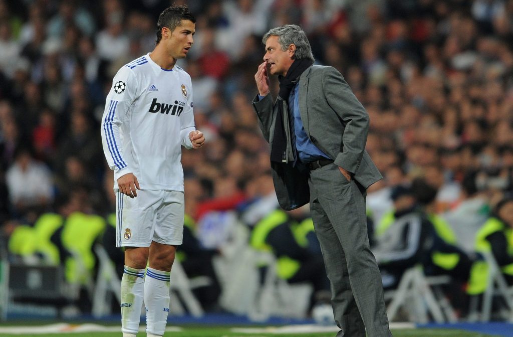 جوزيه مورينيو - كريستيانو رونالدو - ريال مدريد - المصدر (Getty images)