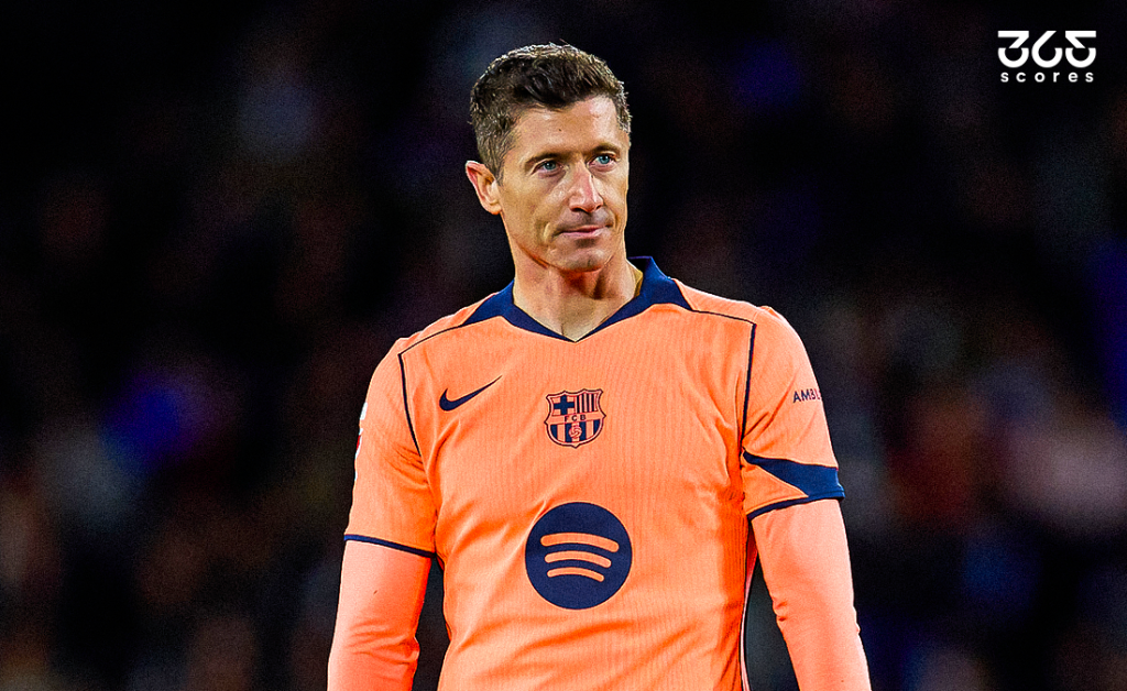 روبرت ليفاندوفسكي - برشلونة - المصدر (Getty images)