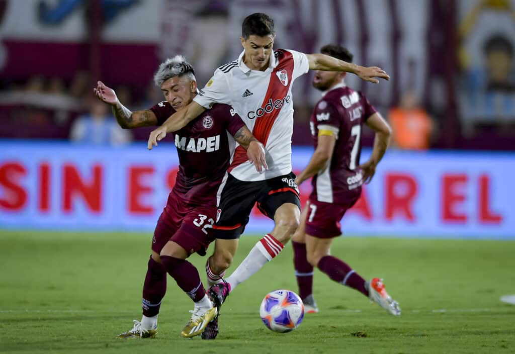 River vs. Lanús se enfrentarán el próximo domingo en Núñez.