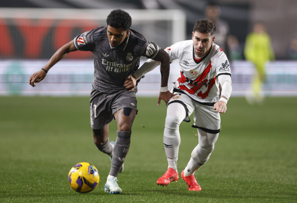 Rodrygo Real Madrid Rayo Vallecano