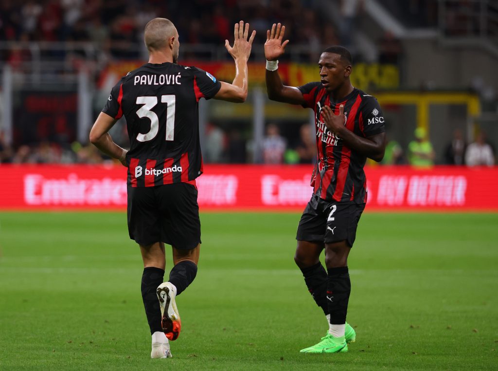 Udinese vs Milan. (Photo by Francesco Scaccianoce/Getty Images)