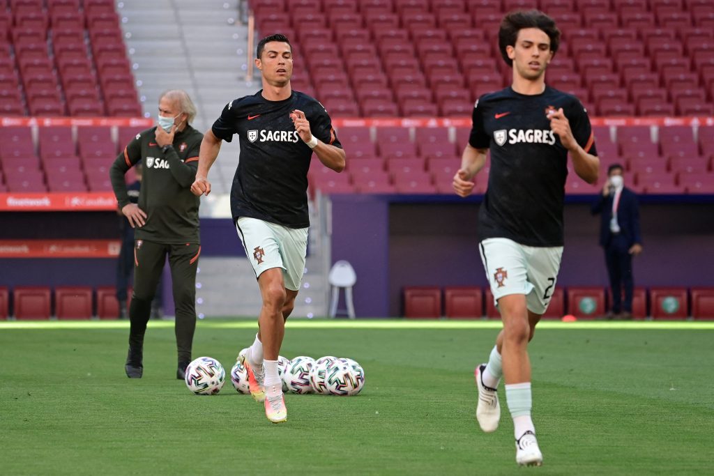 Cristiano Ronaldo. (Photo by JAVIER SORIANO / AFP) (Photo by JAVIER SORIANO/AFP via Getty Images)