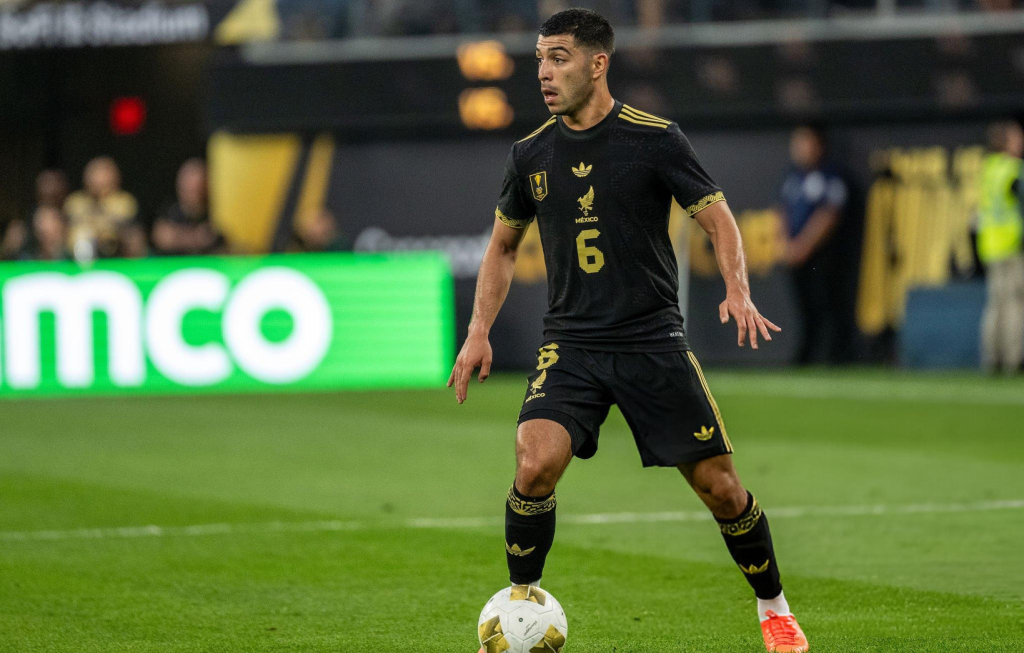 Erik Lira con Selección Mexicana en Copa Oro