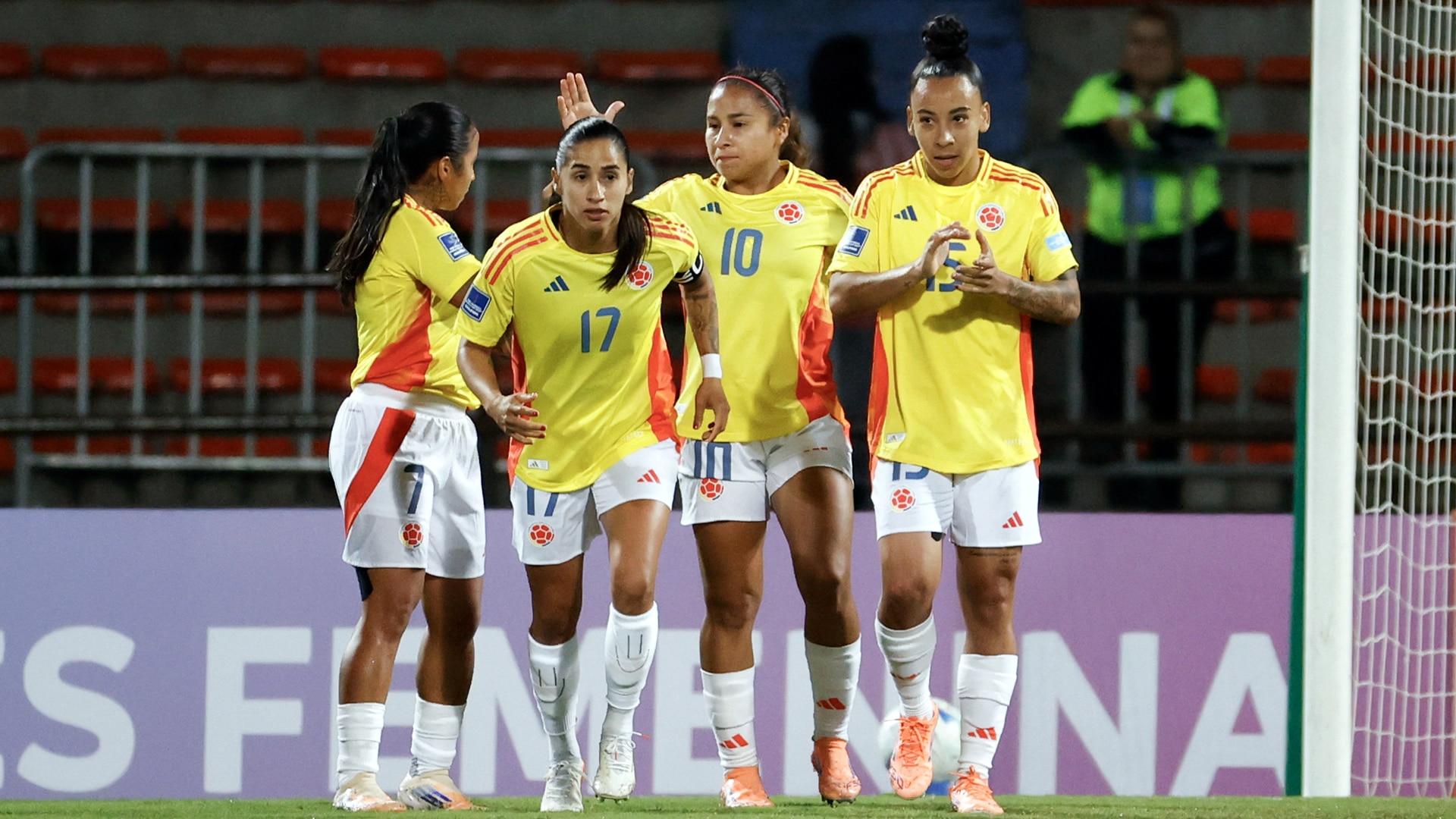 Ecuador vs Colombia femenina Liga de Naciones 2025