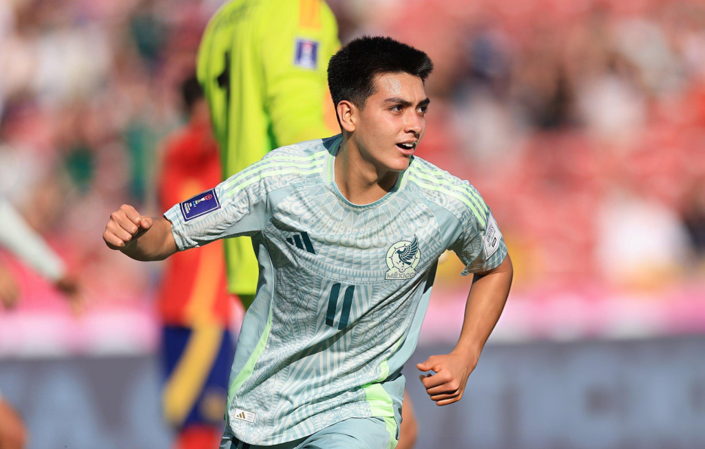 Gilberto Mora en el Mundial Sub 20 con México