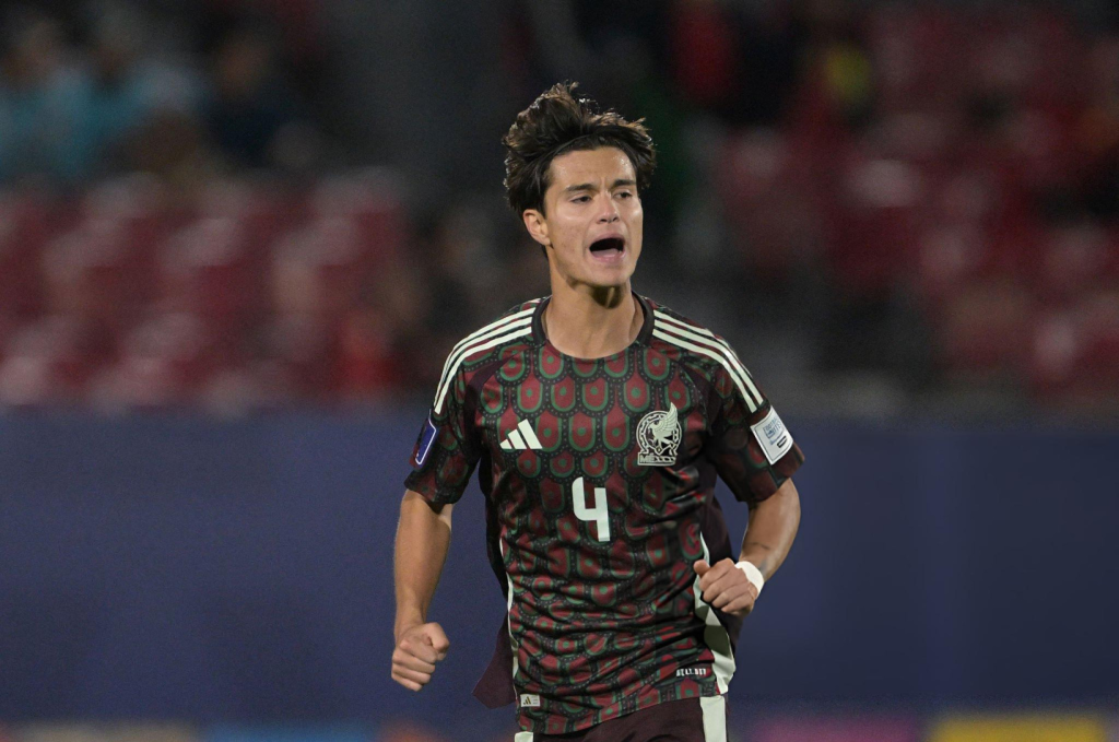 Diego Ochoa con México en Mundial Sub 20