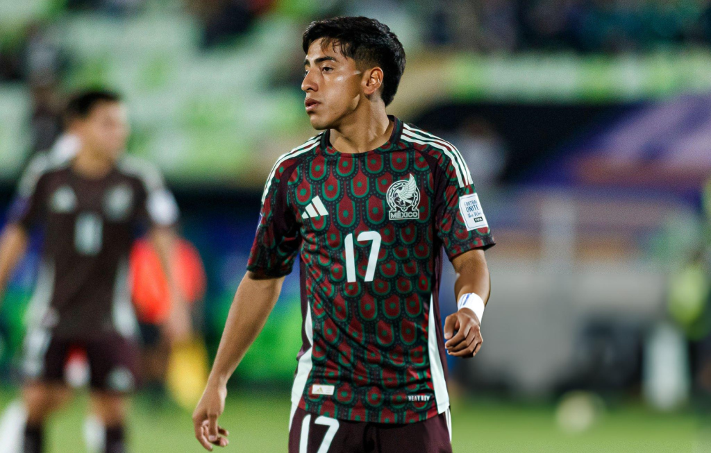 Chicha Sánchez con la Selección Mexicana sub 20