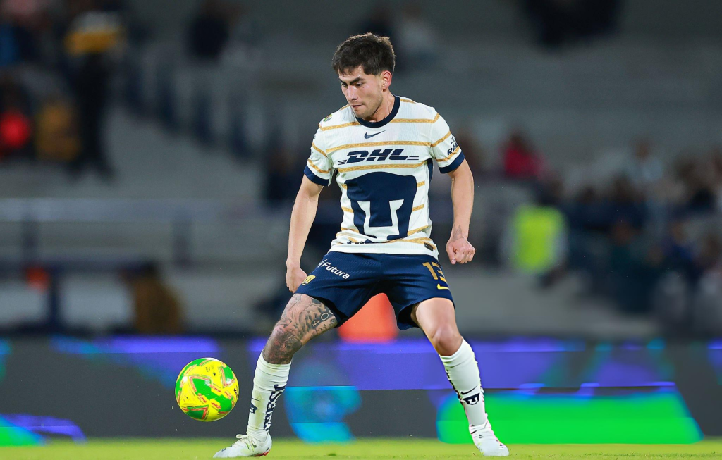 Pablo Monroy con Pumas UNAM en 2025