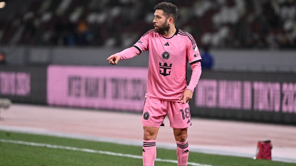 Jordi Alba em ação pelo Inter Miami