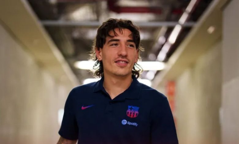 هيكتور بيليرن - صورة من الموقع الرسمي لنادي برشلونة (fcbarcelona.es)