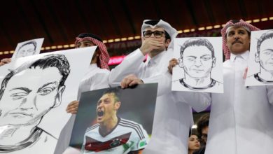 الجماهير القطرية ترد على ألمانيا وتتذكر مسعود أوزيل