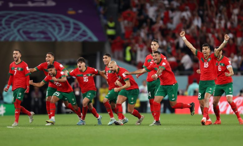 منتخب المغرب ومنتخب إسبانيا في كأس العالم (المصدر Gettyimages)