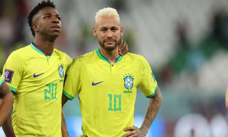 نيمار - فينيسيوس جونيور - البرازيل - كأس العالم 2022