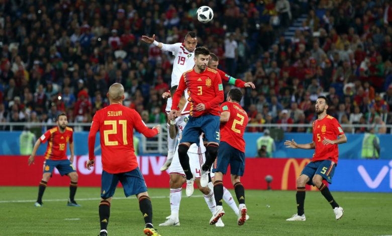 المغرب وإسبانيا- كأس العالم 2018