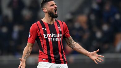 أوليفيه جيرو - ميلان (المصدر:Gettyimages)