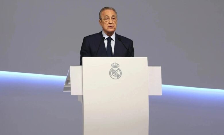 رئيس ريال مدريد - فلورنتينو بيريز (المصدر:Gettyimages)