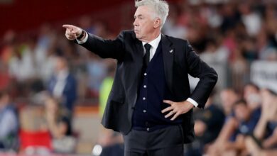 أنشيلوتي - ريال مدريد (المصدر:Gettyimages)