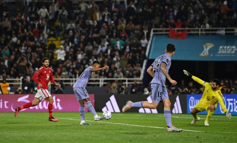 محمد الشناوي - رودريجو جوس - الأهلي وريال مدريد (المصدر:Gettyimages)