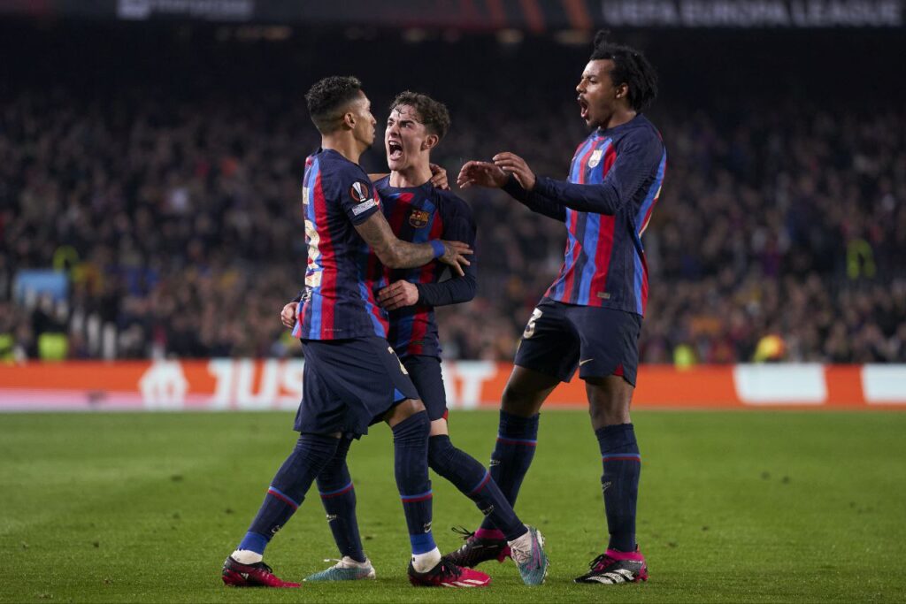 جوليس كوندي - جافي - رافينيا - برشلونة