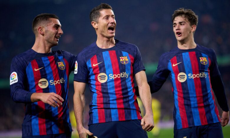 تشكيل برشلونة المتوقع