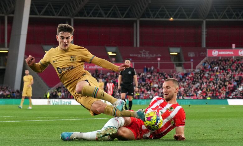 تاريخ مواجهات برشلونة وألميريا