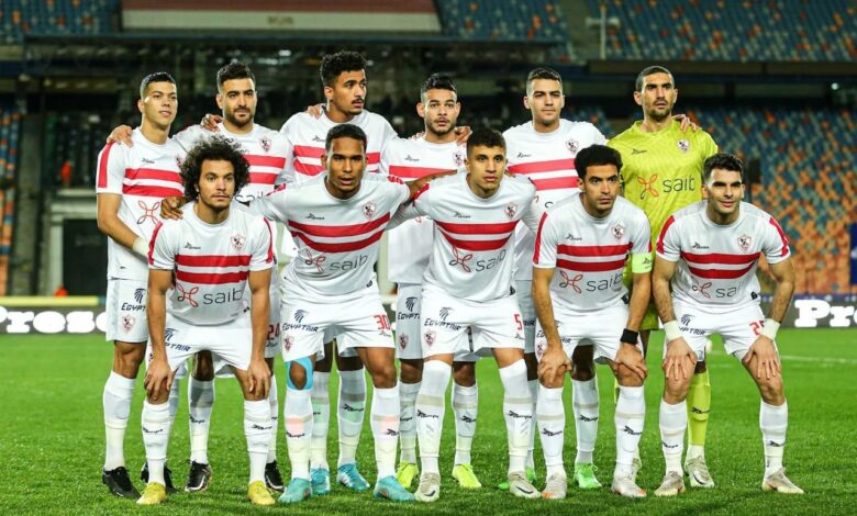 قائمة الزمالك