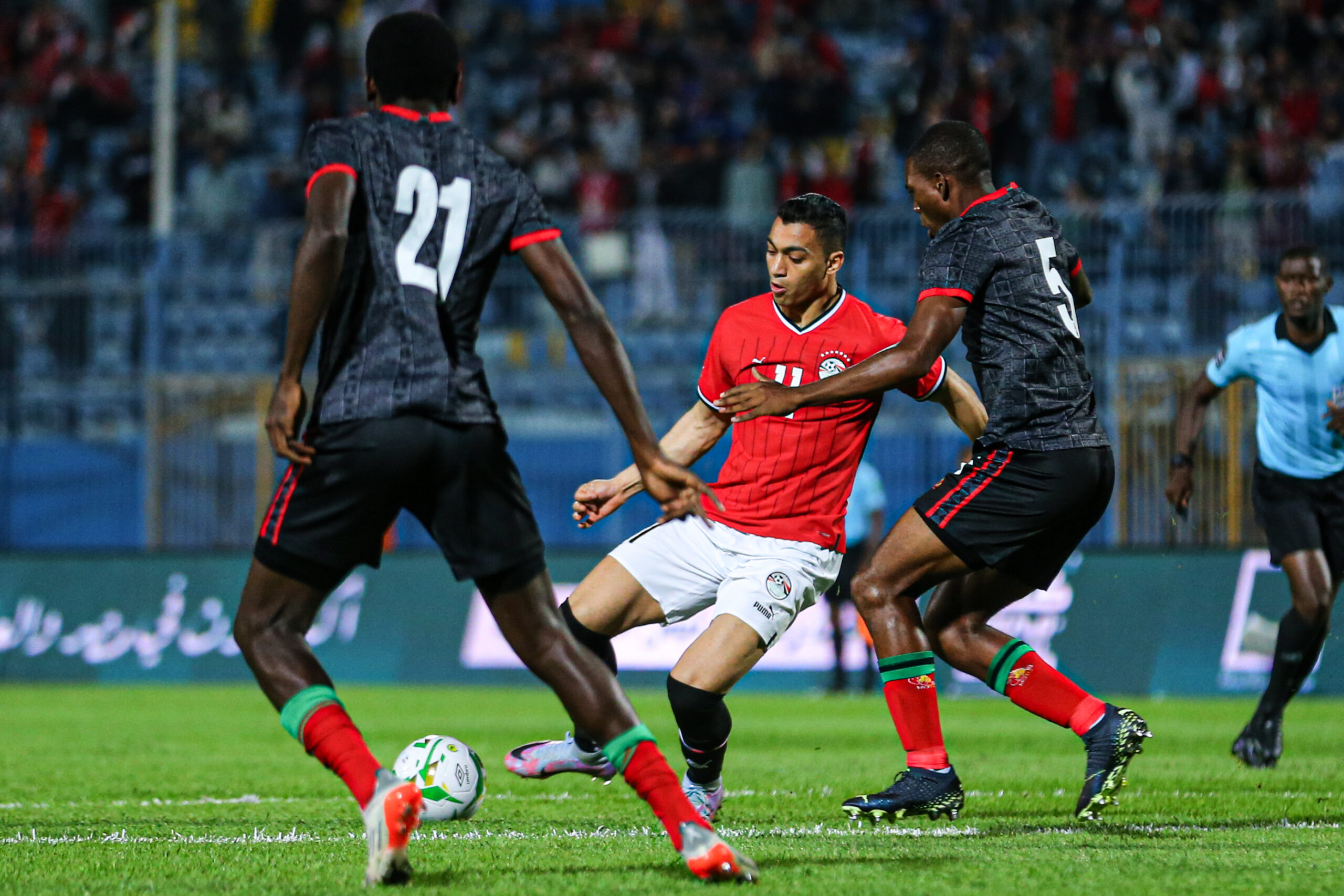 مباراة منتخب مصر ضد مالاوي