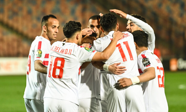 الزمالك ضد المريخ في دوري أبطال إفريقيا (تصوير: مصطفى الشحات)