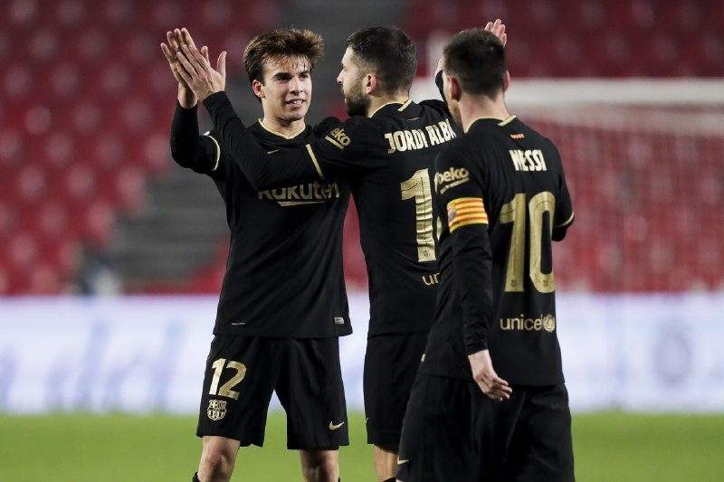 ليونيل ميسي وجودري ألبا (المصدر:Gettyimages)