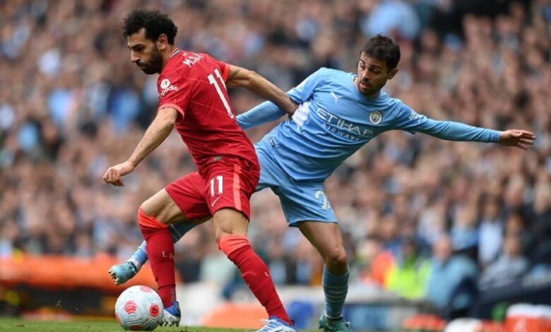 مباراة ليفربول ضد مانشستر سيتي