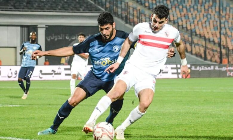 الزمالك ضد بيراميدز