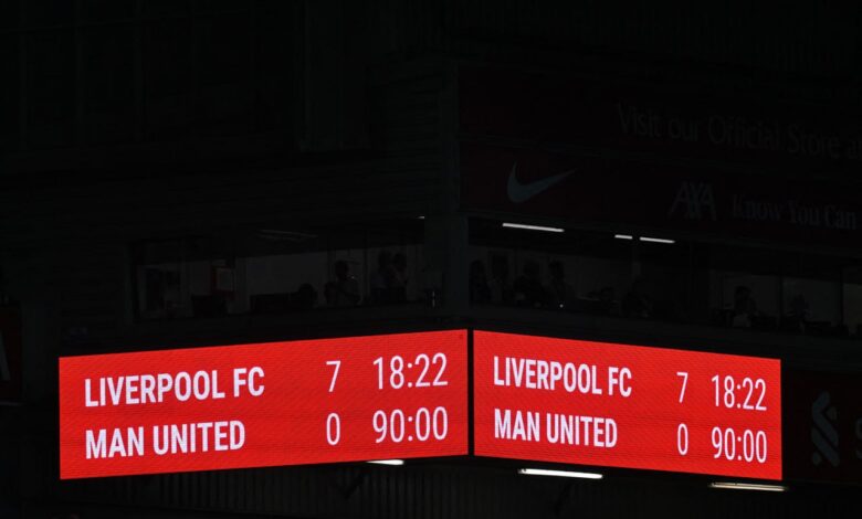 ليفربول ضد مانشستر يونايتد