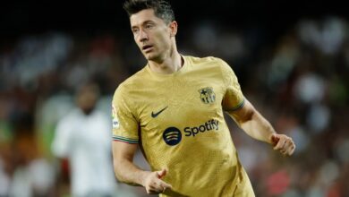 روبرت ليفاندوفسكي - برشلونة (المصدر:Gettyimages)