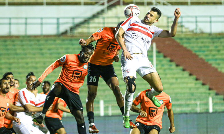 الزمالك ضد البنك الاهلي (تصوير: مصطفى الشحات)